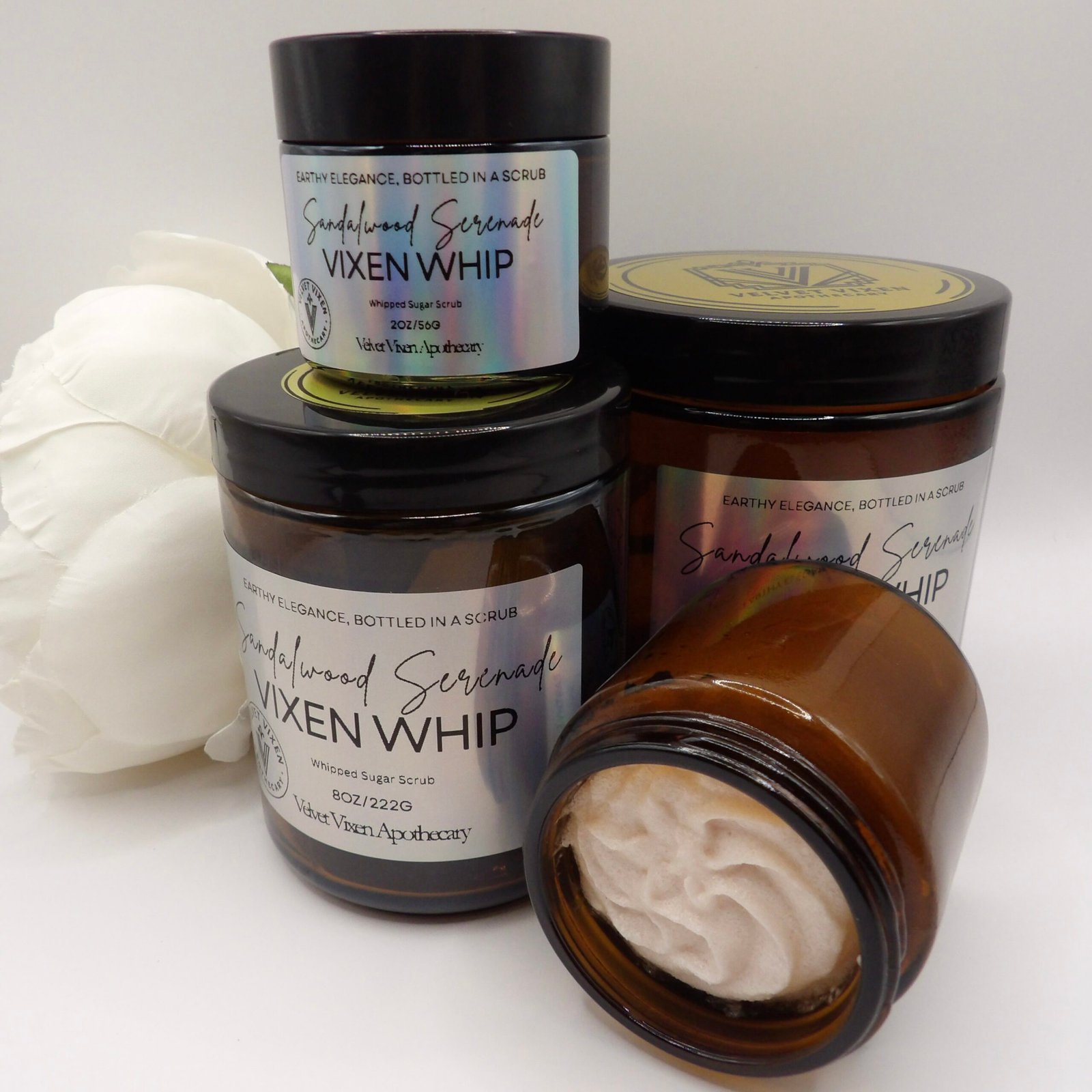 Sandalwood Serenade Whip – Whipped Sugar Scrub - Image 5