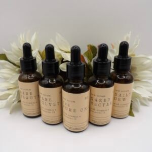 raw – serum collection • fragrance free facial oils • choose your formula