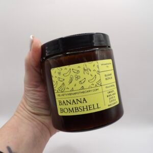 banana bombshell — exfoliating sugar scrub
