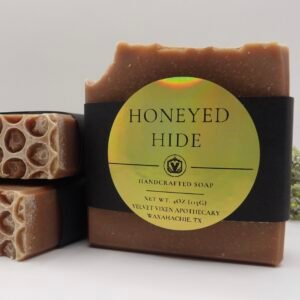 honeyed hide tallow dis honest soap