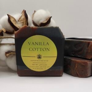 vanilla cotton tallow dis honest soap